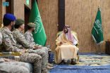 سمو محافظ الطائف يلتقي قائد المنطقة العسكرية