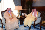 سمو محافظ الأحساء يستقبلُ المدير الإقليمي التنفيذي للشؤون الصحية بوزارة الحرس الوطني بالقطاع الشرقي