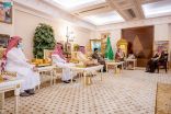 سمو أمير القصيم يستقبل المشاركين بورشة عمل المتحدثين الرسميين للجهات الحكومية