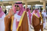 سمو الأمير فيصل بن خالد بن سلطان يستقبل الدفعة الأولى من حجاج جمهورية العراق في منفذ جديدة عرعر