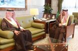 سمو أمير الرياض يستقبل رئيس النيابة العامة بالمنطقة