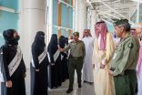 سمو الأمير فيصل بن سلمان يتفقد مجمع صالات الحج بمطار الأمير محمد بن عبدالعزيز بالمدينة المنورة