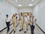 مدير الشؤون الصحية بمنطقة مكة المكرمة يتفقد المنشآت الصحية في المشاعر المقدسة