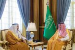 سمو أمير المدينة المنورة يلتقى وزير الصحة وعدداً من قيادات الوزارة