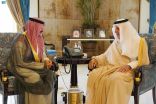 سمو أمير مكة المكرمة يستقبل القنصل الكويتي