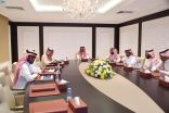 سمو الأمير سعود بن طلال يستقبل الرئيس التنفيذي للشركة السعودية للخطوط الحديدية “سار”