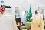 سمو أمير الرياض بالنيابة يستقبل سمو أمين المنطقة ووكلاء الأمانة