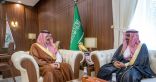 سمو الأمير عبدالعزيز بن سعد بن عبدالعزيز ‏يستقبل رئيس فرع النيابة العامة ‏بالمنطقة