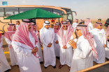 سمو أمير حائل يدشن مشروع الطريق النموذجي بالمنطقة الواقع بطريق حائل القصيم
