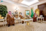 سمو أمير القصيم يستقبل وكيل محافظة البكيرية