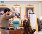 سمو أمير القصيم يقلّد مدير الدفاع المدني بالمنطقة رتبة لواء