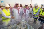 سموُّ أمير منطقة حائل يتفقَّدُ مشروعَ مبنى برج مياه حائل ” الجوهرة “