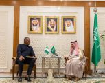 مباحثات سعودية نيجيرية حول القضايا الإقليمية والدولية