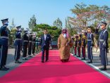 سمو #ولي_العهد يلتقي فخامة رئيس جمهورية #كوريا