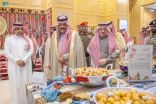 سمو أمير حائل يشارك منسوبي الإمارة الاحتفاء بيوم التأسيس