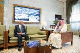 سمو أمير منطقة الرياض يستقبل سفير اليابان لدى المملكة