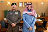 سمو محافظ الطائف يقلد مساعد مدير شرطة المحافظة رتبته الجديدة