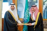 سمو أمير الشرقية يستقبل الرئيس التنفيذي للهيئة العامة للعقار