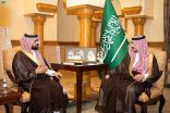 سمو نائب أمير منطقة مكة المكرمة يستقبل رئيس جامعة جدة