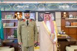 سمو أمير الشرقية يقلد قائد قوة أمن المنشآت رتبته الجديدة