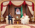 سمو #ولي_العهد يجتمع برئيس مجلس النواب في جمهورية #العراق ويستعرضان العلاقات الأخوية بين البلدين الشقيقين.