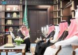 سمو أمير الباحة يستقبل مساعد وزير الموارد البشرية والتنمية الاجتماعية