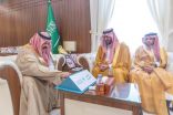 سمو أمير منطقة حائل يستقبل الرئيس التنفيذي للمركز الوطني لتنمية القطاع غير الربحي