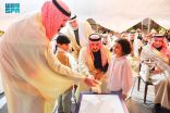أمير منطقة الرياض يرعى حفل تدشين 25 حديقة جديدة بأحياء مدينة الرياض