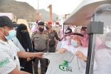 فريق مشاة جازان يشارك في مهرجان البن الثامن.