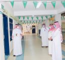 مدير تعليم تبوك يخاطب أبناءه الطلبة من ثانوية أم القرى في أول أيام الاختبارات عن بعد