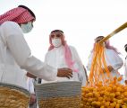 سمو أمير منطقة جازان يشارك أهالي فرسان الاحتفاء بموسم “العاصف” السياحي وجني التمور بالمحافظة..