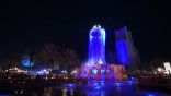 “الشلال التفاعلي” أيقونة جمالية جاذبة في موسم جدة 2022