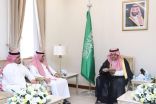 سمو محافظ حفر الباطن يستقبل مدير فرع وزارة التجارة
