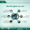 الدفاع المدني يحذِّر من الاقتراب من مجاري السيول أو عبورها عند هطول الأمطار ..