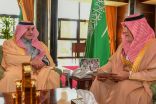 سمو أمير تبوك يستقبل مدير التعليم ويطلع على تقرير عن سير الاختبارات بالمنطقة