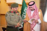 نائب أمير منطقة مكة المكرمة يستقبل مدير جوازات المنطقة العميد حمد صالح الخالدي