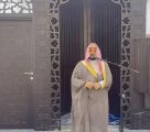 بحضور وكيل محافظة العارضة فضيلة المدير العام لفرع الوزارة بمنطقة جازان يفتتح جامع أبو العشرة