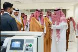 سموُّ الأمير بدر بن سلطان يدشن مبنى عمليات السعودية الحديد