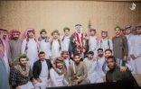 الشيخ علي بن عبدالله يعقوب حمدي يحتفل بزواج نجله الشاب ” بسام ” بقصر التوباز للإحتفالات