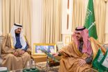 سمو الأمير فيصل بن نواف بن عبدالعزيز يدشّن الهوية البصرية لمهرجان مزاد الإبل بالجوف