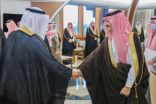 امير الشرقية يستقبل رئيس جامعة الملك فهد للبترول والمعادن بالظهران