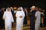 ‏الأمير ⁧‫#تركي_بن_طلال‬⁩ يلتقي شباب حبيل السلومي