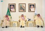 سمو أمير جازان يستقبل أمناء مجالس المناطق وفريق وكالة وزارة الداخلية لشؤون المناطق ..