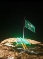 أمانة عسير وبلدياتها تزين الشوارع بـ20الف علم احتفاء بيوم العلم السعودي