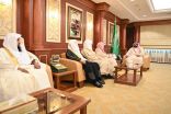 سمو نائب أمير منطقة جازان يستقبل عدداً من أصحاب الفضيلة القضاة بالمنطقة