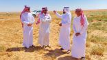 بدء موسم الحصاد بالمزارع البعلية بالحدود الشمالية 