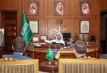 الأمير تركي بن طلال يستقبل سفير جمهورية أوكرانيا لدى المملكة