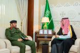 نائب أمير الشرقية يستقبل مدير السجون بالمنطقة 