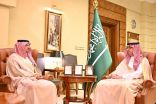 محافظ جدة يستقبل مدير عام تعليم جدة بمناسبة انتهاء فترة عمله