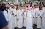 الأمير سعود بن نهار بن سعود بن عبدالعزيز يزور مدينة الملك فهد الرياضية